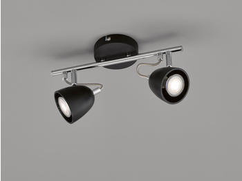 FHL easy LED Deckenstrahler GEMMA 2 flammig Schwarz