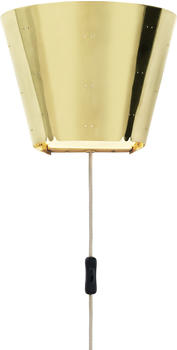 Gubi 9464 Wandleuchte gold, unregelmäßig, 6 W 10 W, Metall 24x13x19 cm brass, polished brass (602)