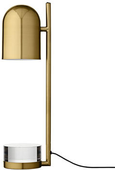 AYTM Luceo Tischleuchte gold, zylinderförmig, max 25W, Metall 12x45x12 cm Gold/Clear (203)