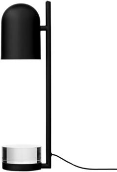 AYTM Luceo Tischleuchte schwarz, zylinderförmig, max 25W, Metall 12x45x12 cm Black/Clear (202)