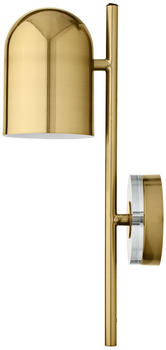 AYTM Luceo Wandleuchte gold, zylinderförmig, max 25W, Metall 20x45x12 cm Gold/Clear (502)