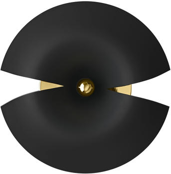 AYTM Cycnus Wandleuchte mehrfarbig, unregelmäßig, max 25W, Metall 45x18x45 cm schwarz/gold (507129000016) (304) M