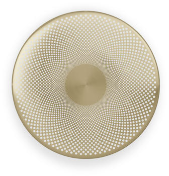 Northern Glint Wandleuchte gold, rund, 6 Watt, Metall 36x5x36 cm brass (266) (403)