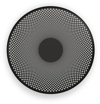 Northern Glint Wandleuchte schwarz, rund, 6 Watt, Metall 36x5x36 cm black (268) (405)