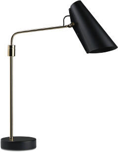 Northern Birdy swing Tischleuchte gold, zylinderförmig, 11 Watt, Metall 55x42x12 cm brass (606) (302)
