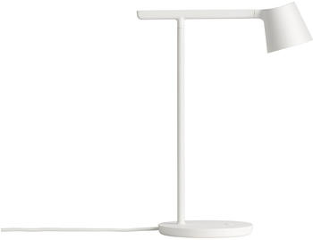 Muuto Tip LED Tischleuchte weiß, glockenförmig, Metall 16x40x29 cm White (703)