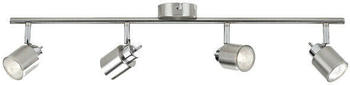 Philips Einstellbare Deckenleuchte 4 Spots - GU10 - Metall - 93503 - Chrome