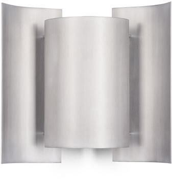Northern Butterfly Wandleuchte silber, unregelmäßig, max. 60 Watt, Metall 21x20x10 cm aluminium (329) (406)