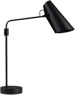 Northern Lighting Northern Birdy swing Tischleuchte schwarz, zylinderförmig, 11 Watt, Metall 55x42x12 cm schwarz matt black (303)