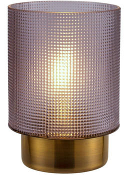 Pauleen LED Tischleuchte Pure Glamour in Schwarz-transparent und Messing 0,8W 30lm schwarz