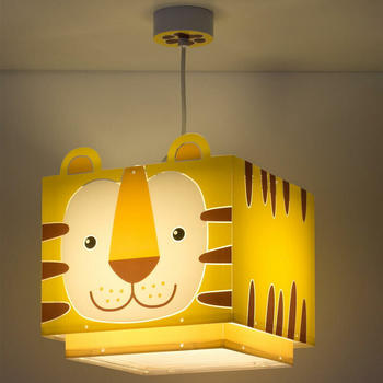 Dalber Kinderzimmer Pendelleuchte Little Tiger E14 gelb