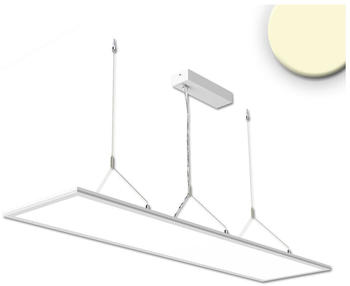 ISOLED LED Office Hängeleuchte Up+Down, 20+20W, 30x120cm, weiß, UGR<19, 3000K, dimmbar weiß
