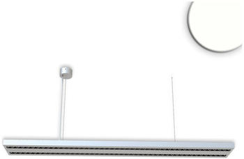 ISOLED LED Hängeleuchte Raster Up+Down, 30+30W, anreihbar, UGR<6, silber, 4000K, 1-10V dimmbar silber