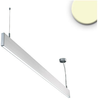 ISOLED LED Hängeleuchte Linear Up+Down 600, 25W, linear-verbindbar, weiß, warmweiß, prismatisch weiß