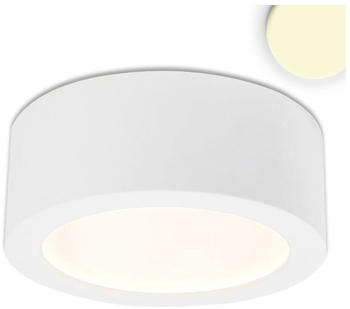 ISOLED LED Aufbauleuchte LUNA 8W, weiß, indirektes Licht, warmweiß, dimmbar weiß