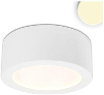ISOLED LED Aufbauleuchte LUNA 18W, weiß, indirektes Licht, warmweiß, dimmbar weiß