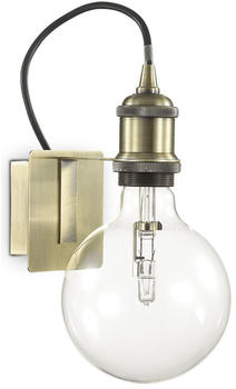 IDEAL LUX Wandleuchte Frida aus Metall E27 in Messing gold / messing