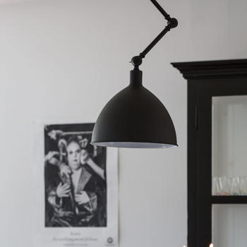 By Rydéns Deckenleuchte Bazar in Schwarz-matt E27 schwarz