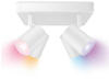 WiZ 8719514554559 IMAGEO Spots 4x5W W 22-65K RGB SQ LED-Deckenleuchte 20W Weiß