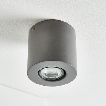 famlights Deckenleuchte Monique aus Beton in Grau GU10 1 x 6 W grau