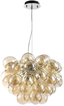 Maytoni Pendelleuchte Balbo 8xG9 aus Metall Bernstein gold / messing
