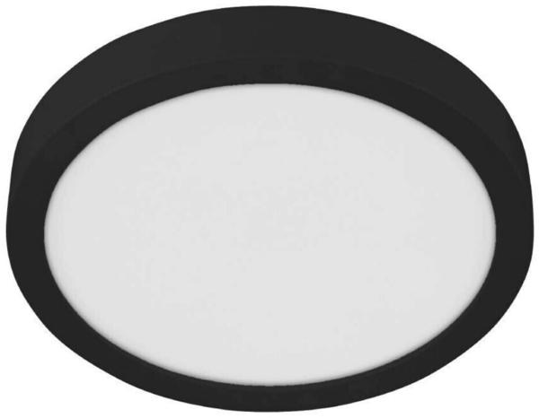 Eglo LED Deckenleuchte Fueva in Schwarz und Weiß 20,5W 2500lm IP44 rund schwarz