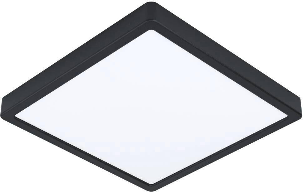 Eglo LED Deckenleuchte Fueva in Schwarz und Weiß 20,5W 2500lm IP44 eckig  schwarz Test TOP Angebote ab 34,08 € (Oktober 2023)