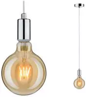 Paulmann 79753, Paulmann Larus 79753 Pendelleuchte LED E27 Chrom