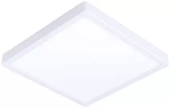 Eglo LED Deckenleuchte Fueva in Wei&szlig; 19,5W 2500lm IP44 eckig wei&szlig;