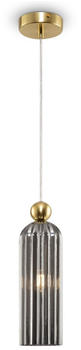 Maytoni Pendelleuchte Antic in Grau und Gold E14 Grau