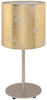 EGLO 97646, Eglo Tischleuchte Viserbella champagner-gold 40 x 18 cm E27, max. 60 W