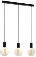 EGLO H&auml;ngeleuchte "POZUETA Pendellampe, Stahl, E27, Esstischlampe, H&auml;ngelampe,