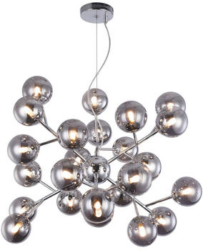 Maytoni Pendelleuchte Dallas 24-flammig 650mm chrom silber