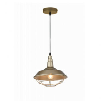 GTV Pendelleuchte Solen in Gold E27 265mm gold / messing