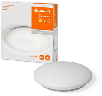 LEDVANCE LED Deckenleuchte Orbis in Weiß 25W 1800lm IP44 weiß