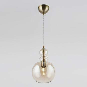 Maytoni Pendelleuchte Tone in Bronze E27 460 mm braun