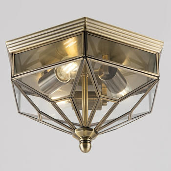 Maytoni Deckenleuchte Zeil 3xE27 aus Metall in Bronze gold / messing