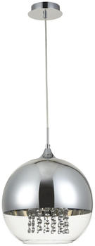 Maytoni Pendelleuchte Fermi E27 dimmbar in Nickel 300 mm silber