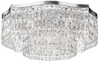 Maytoni Deckenleuchte Dune in Chrom E14 10-flammig silber