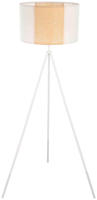 EGLO Stehlampe "ARNHEM" E27 1 Stk. Stehleuchte in wei&szlig; aus Stahl - exkl. E27 - 1X40W