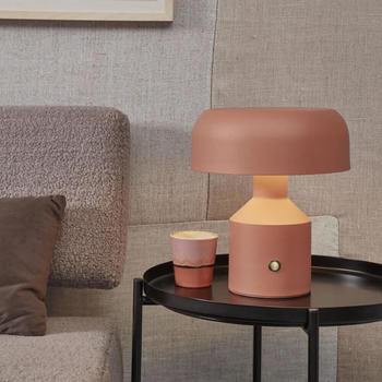 It's About RoMi Tischleuchte Porto in Terracotta E27 braun