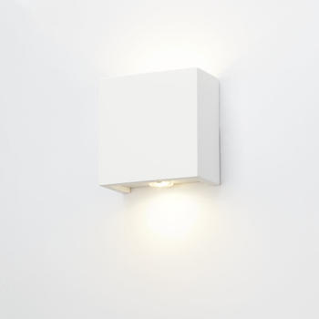 famlights LED Gipswandleuchte Johannes in Weiß weiß