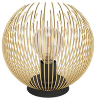 EGLO Tischleuchte "VENEZUELA Tischlampe, Stahl, E27, IP20, Wohnzimmerlampe, Retro,