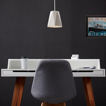 famlights Betonpendelleuchte Ronja in Grau E27 max. 25W grau
