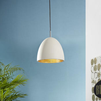 famlights Betonpendelleuchte Jana in Grau E27 max. 25W grau