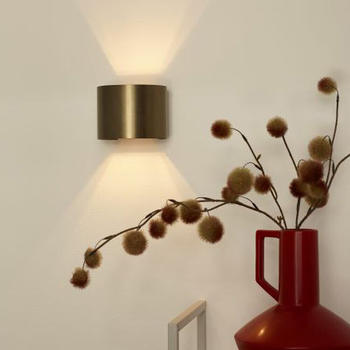 Lucide LED Wandleuchte Xio 3.5W G9 350lm rund in Bronze braun