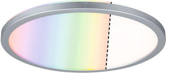 Paulmann LED Deckenleuchte Atria Shine RGBW in Chrom-matt 12W 1400lm silber