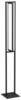EGLO Stehlampe »SIBERIA«, Stehleuchte in schwarz aus Stahl - 34W - warmweiß -