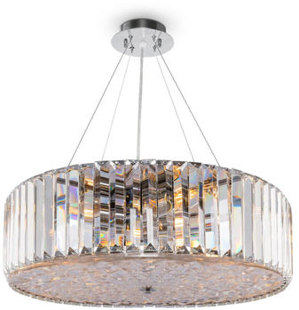 Maytoni Deckenleuchte Recinto in Chrom E27 8-flammig silber