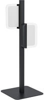 EGLO Tischleuchte "ERVIDEL" LED-Modul 1 Stk. Warmwei&szlig; Tischleuchte in schwarz aus